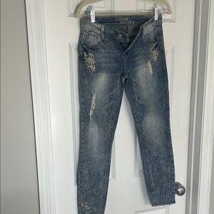 Hippie Laundry Women's Faded Blue Skinny Jeans